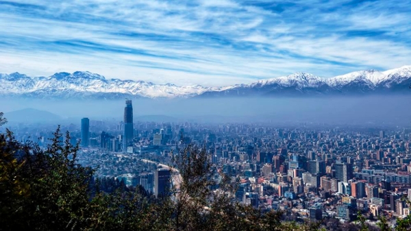 Santiago Chile skyline